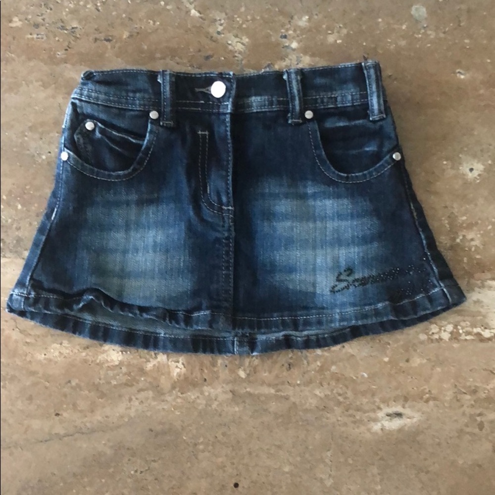 Scervino street girls denim skirt size 4